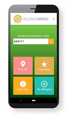 Allergy Menu